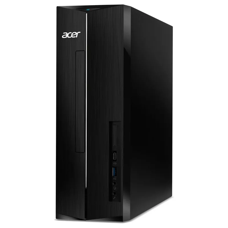 Acer Aspire XC-1715 SFF Desktop, Intel Processor N305, 16GB DDR4, 512GB PCIe NVMe SSD, Windows 11 Home, Black