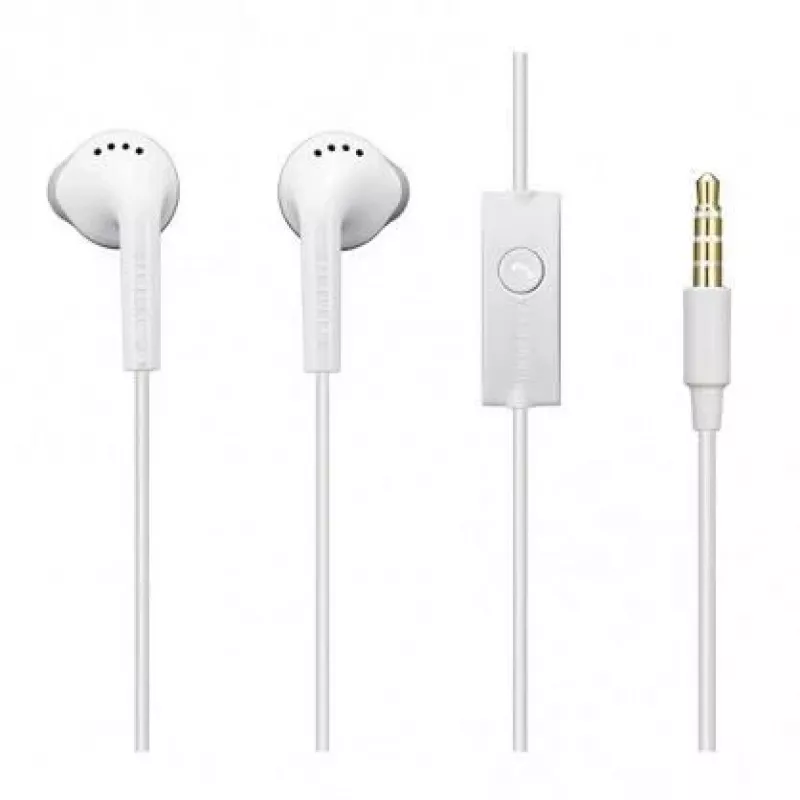Samsung EHS61ASFWE Universal Original Stereo 3.5mm Headset with Cable 1.2m Microphone White (OEM)