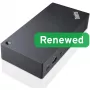 Lenovo Renewed ThinkPad USB-C Dock Gen 2 40AS 90W Used incl. PSU