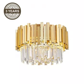 CEILING SANNA 4XE14 19115C-M Chrome/White Ceiling Light