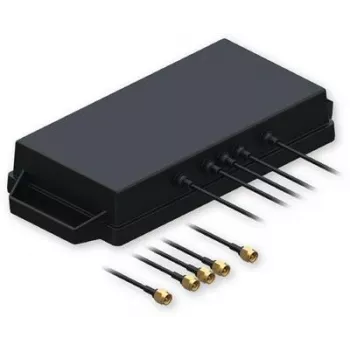 Teltonika 5G/GNSS Combo Antenna with SMA Connectors - 3m Cable - Black