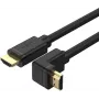UNITEK Y-C1009 HDMI 2.0 Cable 270-Degree Angled 4K 3m Black