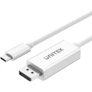UNITEK USB-C 3.1 to DisplayPort Cable 1.8m - 4K@60Hz - Black