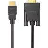 UNITEK HDMI to VGA Cable, Full HD 1080p, 60Hz, 2m, Black