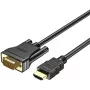 UNITEK HDMI to VGA Cable, Full HD 1080p, 60Hz, 2m, Black