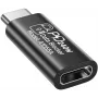 UNITEK USB-C Data Blocker Adapter 100W PD, Space Grey