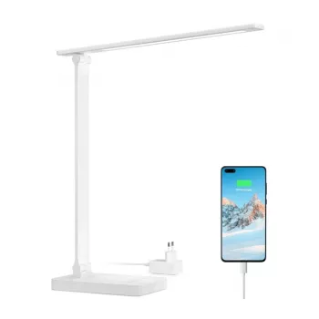 LEPRO 310003 Desk Lamp, 750 lm, White