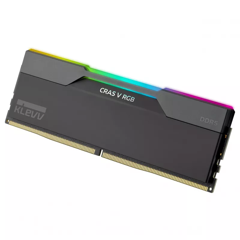 32GB KLEVV CRAS V RGB DDR5-6400 CL30 Dual Channel Kit (2x16GB) Black