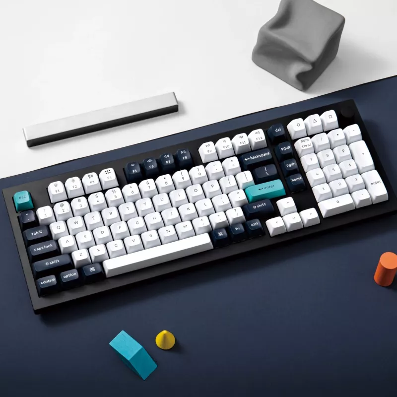 Keychron Q5M-M1 96% Mechanical Keyboard, Gateron G Pro Red Switch, RGB Hot-Swap, Bluetooth 5.1 & USB-C, Aluminum Body