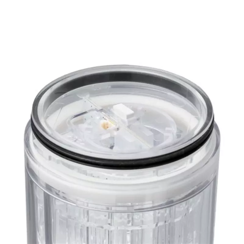 PATLITE LA6-5DTNWB-POE 5-Tier LED Signal Tower with PoE, Ethernet, Programmable, IP65, Buzzer