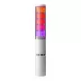 PATLITE LA6-5DTNWB-POE 5-Tier LED Signal Tower with PoE, Ethernet, Programmable, IP65, Buzzer