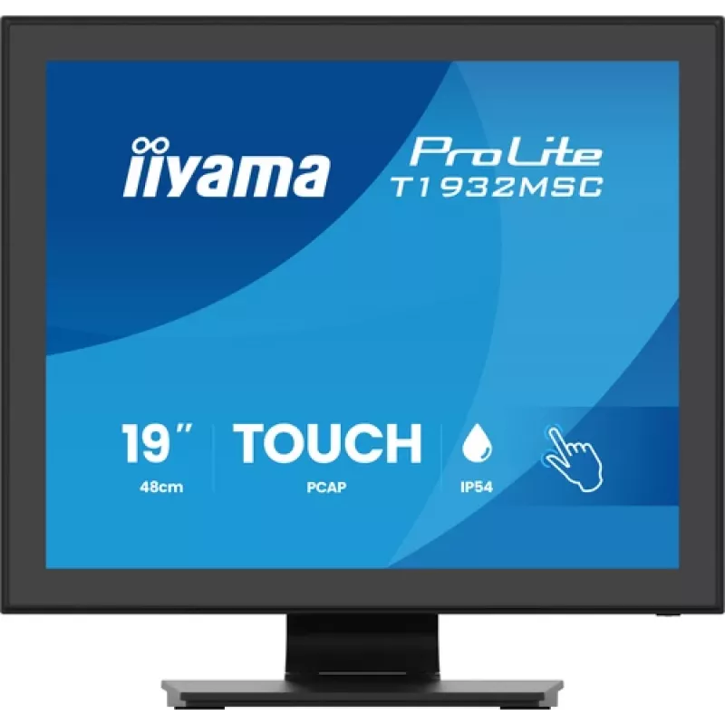 IIYAMA T1932MSC-B2S 19 inch IPS LED Touch Monitor - Black