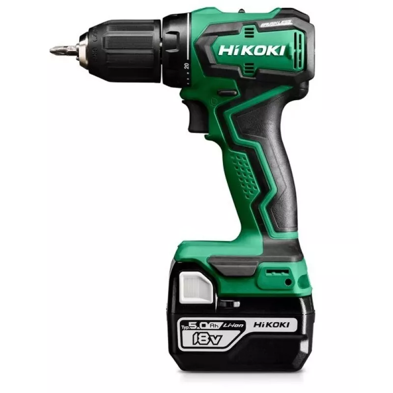 HIKOKI DS18DDWPZ Cordless Drill Driver 18V 55Nm 2x5Ah Brushless