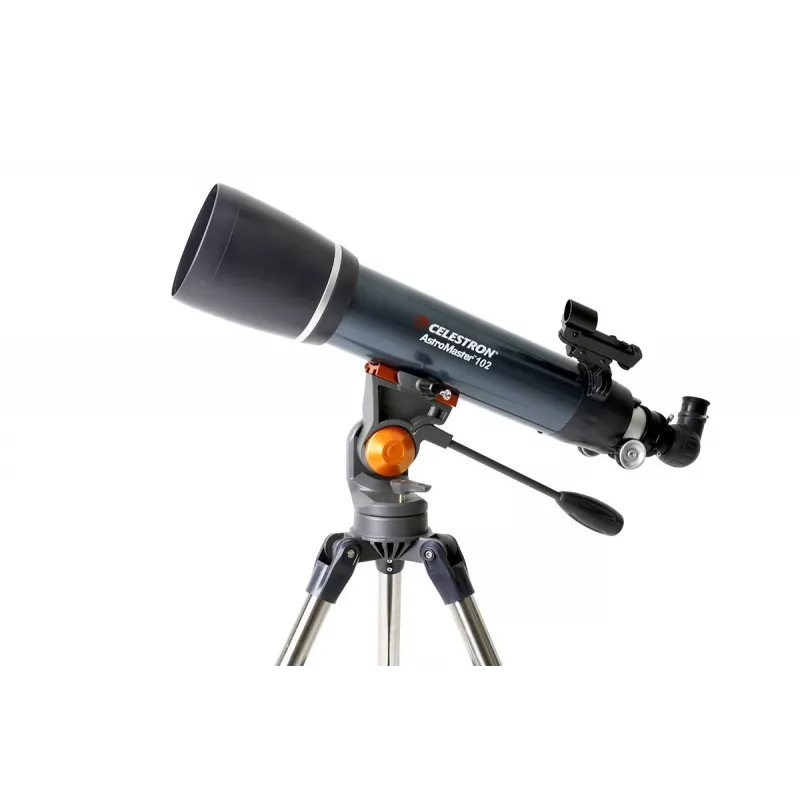 Celestron AstroMaster 102AZ Refractor Telescope 102mm Aperture 660mm Focal Length Black