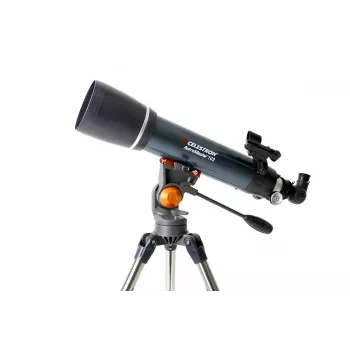 Celestron AstroMaster 102AZ Refractor Telescope 102mm Aperture 660mm Focal Length Black
