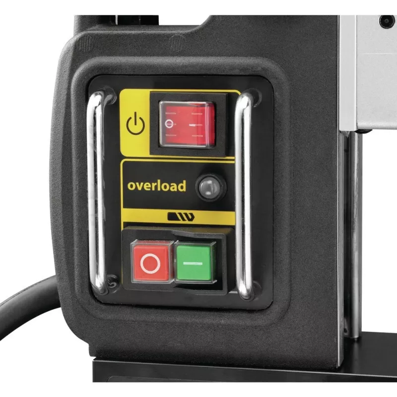 DEWALT DWE1622K-QS Magnetic Drill Press 1200W 2-Speed Aluminium Black Yellow