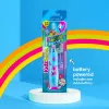 BRUSH-BABY Kidz Sonic Electric Toothbrush for Children Ages 3+ Flamingo