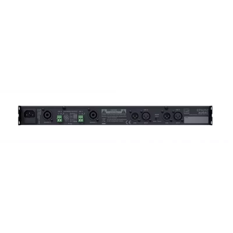 AUDAC EPA252 Audio Amplifier 2.0 Channels Black