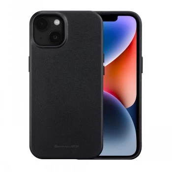 DBRAMANTE 1928 Roskilde MagSafe Back Cover for iPhone 14 – Black