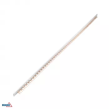 SCHELINGER A19-BBM-1F Connecting Busbar 1-Phase U-Type 10mm² 54 Modules 63A Grey