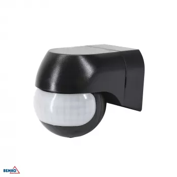 BEMKO PIR Motion Sensor 800W 180° Black