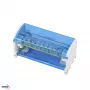 SCHELINGER Distribution Block 22 Terminals 2x11 (7x5.3mm + 2x7.5mm + 2x9mm)