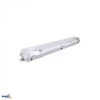 BEMKO EMPTY Hermetic Luminaire 60cm 2x18W IP65