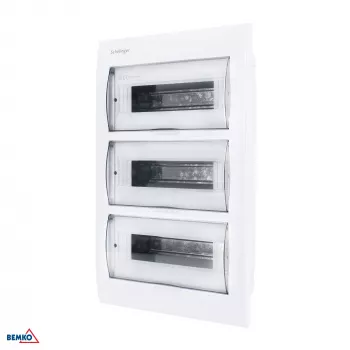 SCHELINGER A80-RDP-IP40-NPE-36P Flush-Mounted Distribution Board IP40 36N+36PE 3x12P