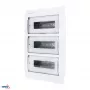 SCHELINGER A80-RDP-IP40-NPE-36P Flush-Mounted Distribution Board IP40 36N+36PE 3x12P