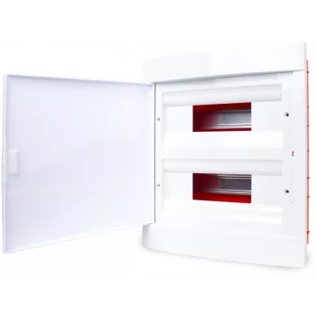 ADELID RM-PT-24P Flush-Mounted Distribution Board 24 Modules (2x12) IP40 IK07