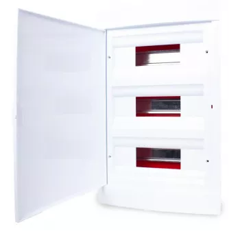 ADELID RM-PT-36P Flush-Mounted Distribution Board 36 Modules (3x12) White