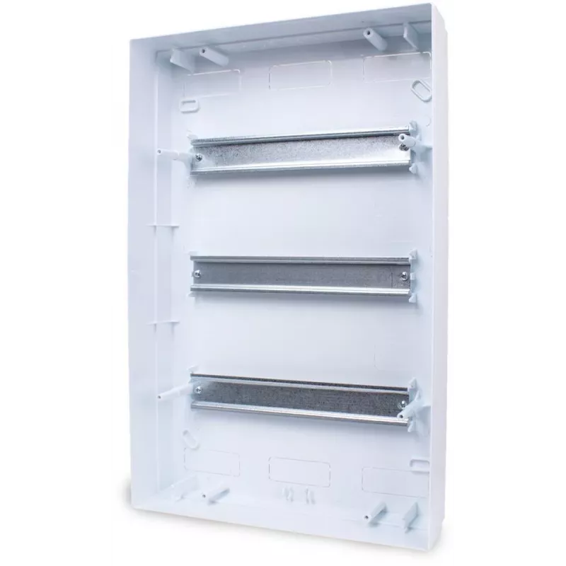 Surface-Mounted Distribution Board 36 Modules (3x12M) Adelid RM-NT-36T