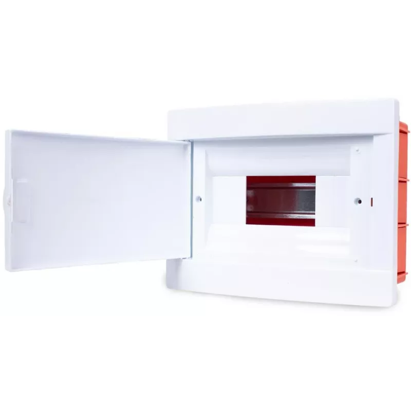 ADELID RM-PT-08P Flush-Mounted Distribution Board 8 Modules, White