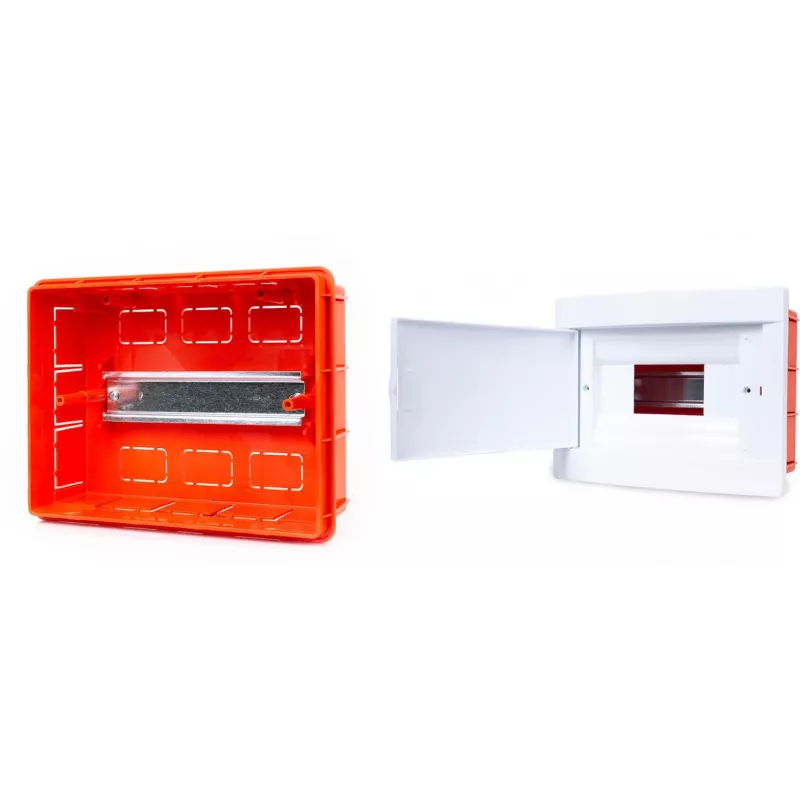 ADELID RM-PT-08P Flush-Mounted Distribution Board 8 Modules, White
