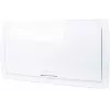 ADELID RM-PT-18P Flush-Mounted Distribution Board 18 Modules 2x9 Transparent Smoked Door