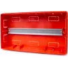 ADELID RM-PT-18P Flush-Mounted Distribution Board 18 Modules 2x9 Transparent Smoked Door