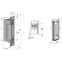 SCOT ES-S12DC-R PROFI Symmetrical Reverse Action Electric Door Strike 12V DC 3500N