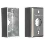 SCOT BK-1A Wall Mount for Small Speakers, Black, Steel, 3.5 kg Capacity