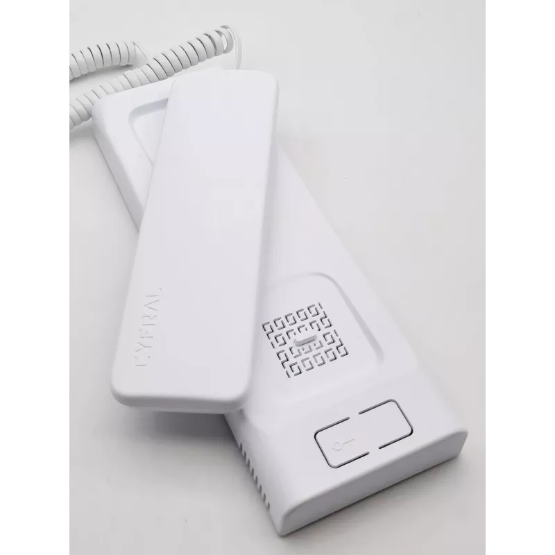 CYFRAL BALTIC 5P White 4,5,6-Wire Audio Intercom Handset