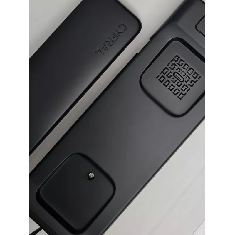 CYFRAL Baltic 5P Black 4,5,6-Wire Audio Intercom Handset