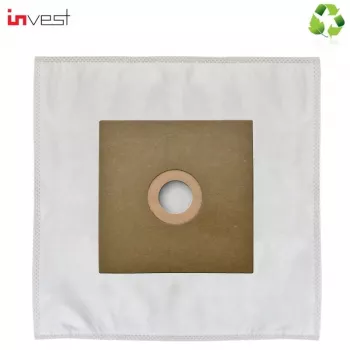Invest Eco Synthetic Universal Vacuum Cleaner Bags with Cutting Handle (4 pcs.)