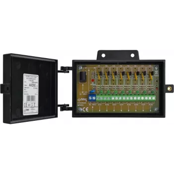 PULSAR AWZ592 Fuse Module in Enclosure, 8-Channel, 10A