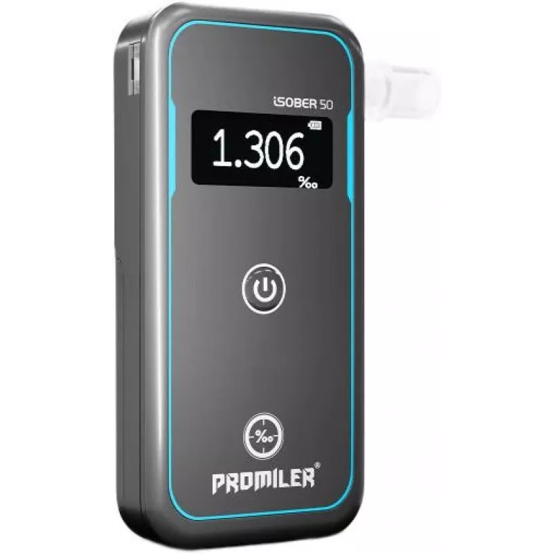 Promiler iSober 50 Alcohol Tester with Electrochemical Sensor