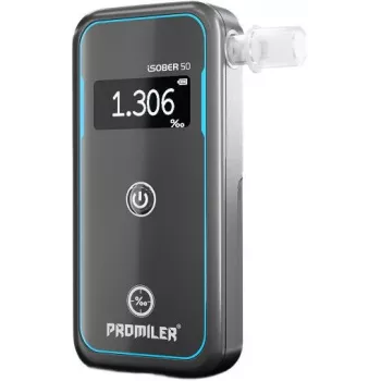Promiler iSober 50 Alcohol Tester with Electrochemical Sensor