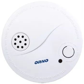 ORNO OR-DC-609 Smoke and Heat Detector, 9V Battery, White