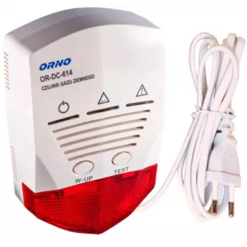 ORNO OR-DC-614 Natural Gas Detector (Methane, CNG, LNG) 230V