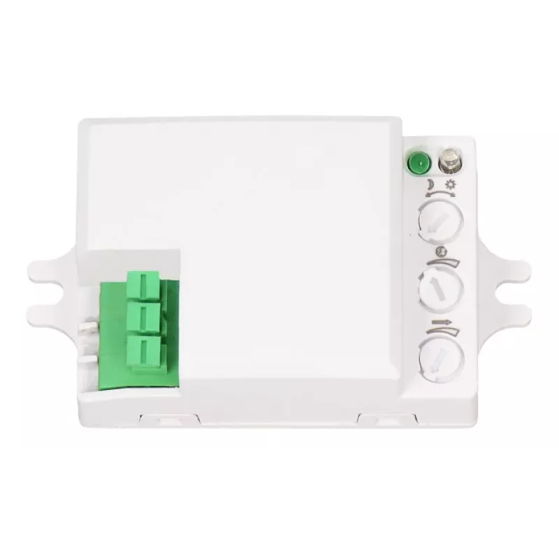 ORNO OR-CR-214 Microwave Motion Sensor, 5.8 GHz, 360°, 1-8 m, White