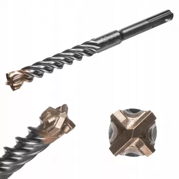 SMART365 SDS Plus Quattro Hammer Drill Bit 14x600/550 mm