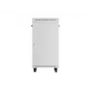 LANBERG 19 inch 22U Floor Standing Rack Cabinet 600x600 mm Grey Tempered Glass Door LCD Display (Flat Pack)