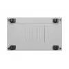 LANBERG 19 inch 42U Floor-Standing Rack Cabinet 600x1000 mm Grey Tempered Glass Door LCD Display Flat Pack